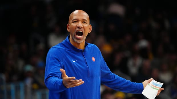 Detroit Pistons head coach Monty Williams.
